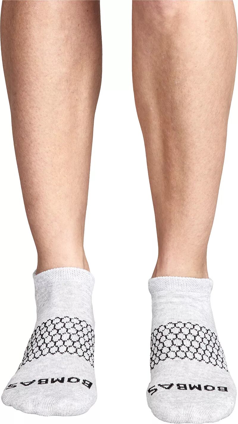 Женские однотонные носки Bombas до щиколотки, серый женские носки кавайные однотонные носки из чесаного хлопка до щиколотки высокая эластичность