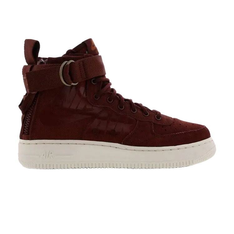 

Кроссовки Nike SF Air Force 1 Mid GS 'Pueblo Brown', коричневый