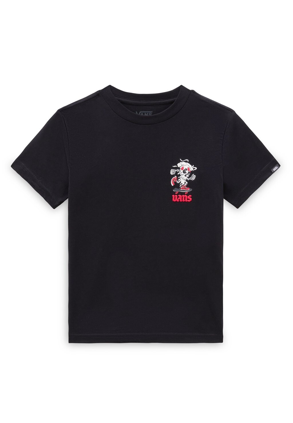 

Футболка с принтом PIZZA SKULL Vans, цвет black