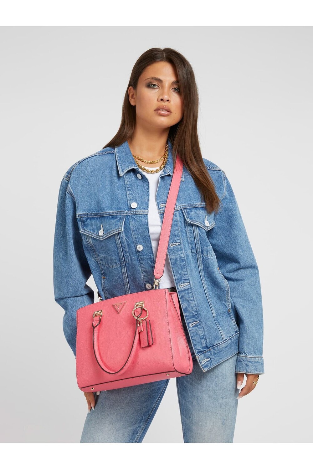 

Женская сумочка Guess, фиолетовый