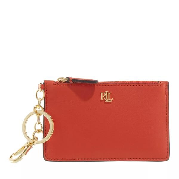 

Кошелек zip card case small harvest Lauren Ralph Lauren, оранжевый