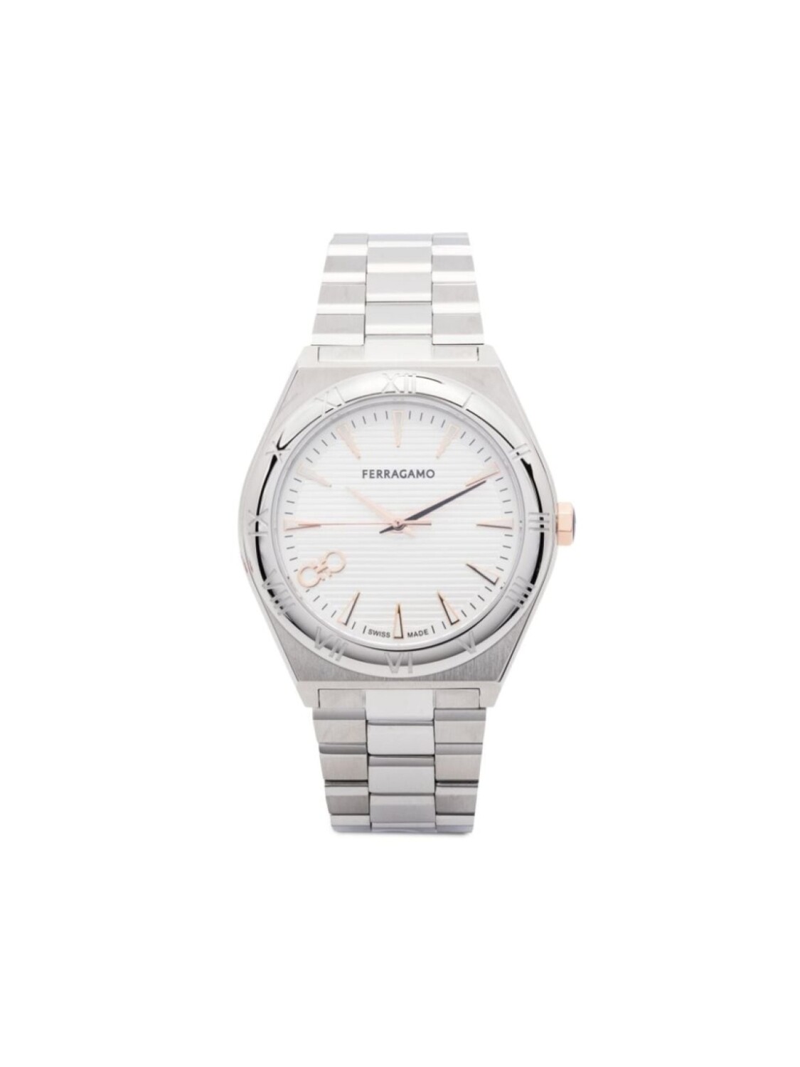 

Ferragamo наручные часы Vega Upper East 40 мм, белый