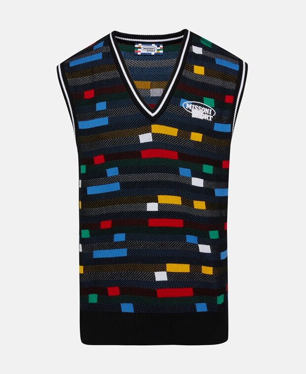 

Пуловер без рукавов Missoni, цвет Caviar Black