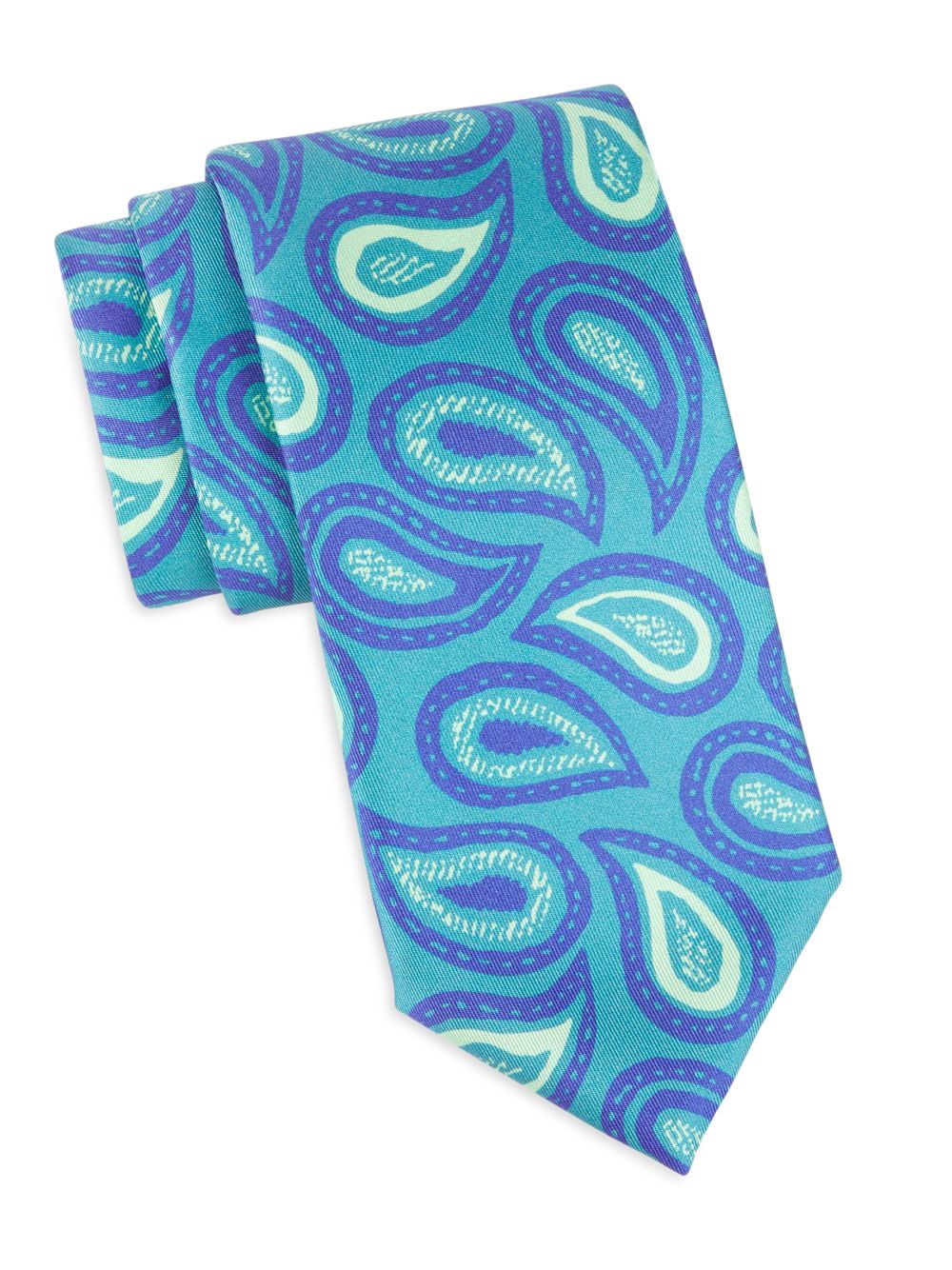 Шелковый галстук Novel Paisley Charvet, синий классический шелковый галстук charvet синий