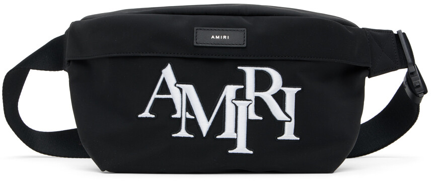 

Черная поясная сумка Amiri в шахматном порядке Amiri