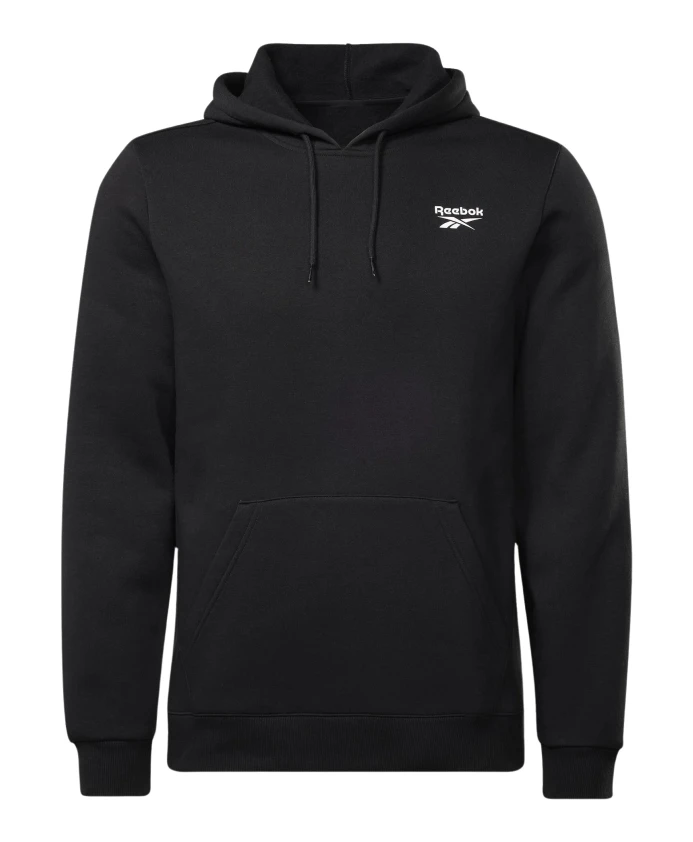 

Футболка с логотипом на левой стороне груди Reebok, черный