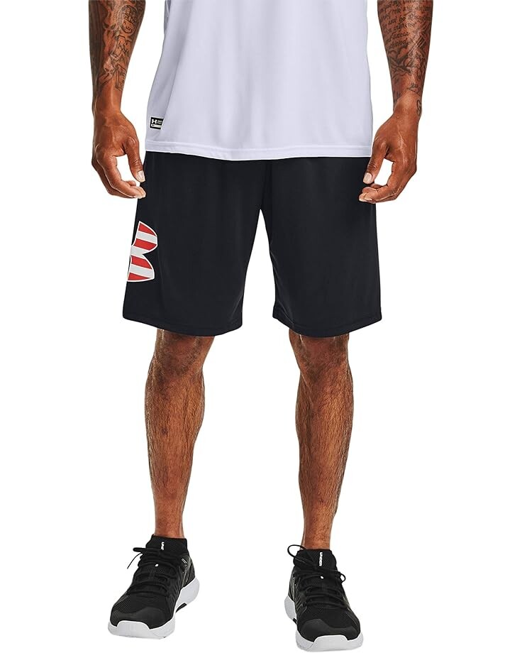 

Шорты Under Armour Freedom Tech Big Flag Logo Shorts, черный