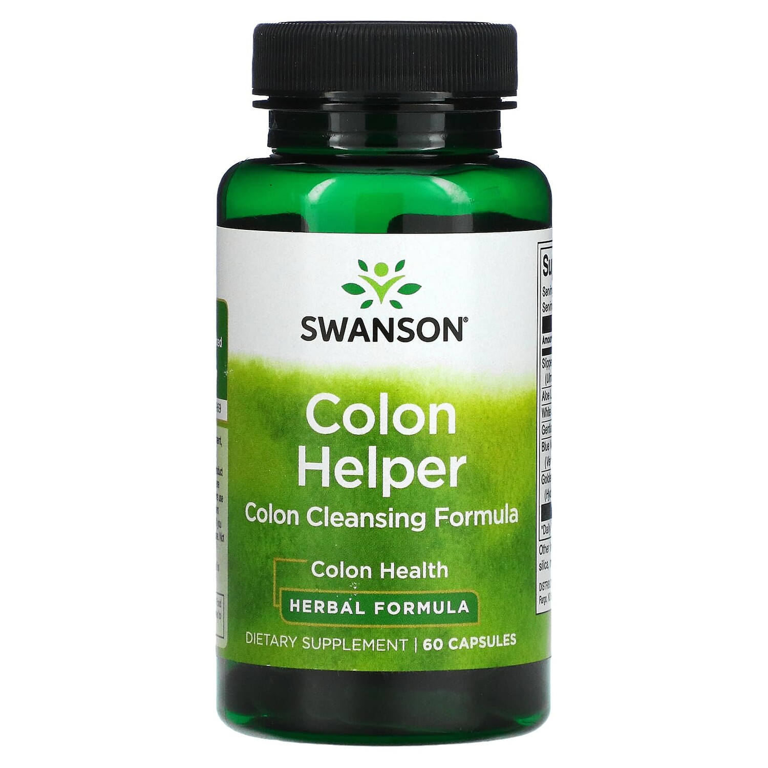 

Colon Helper, формула для очищения кишечника, 60 капсул, Swanson