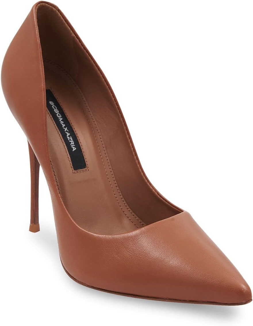 

Туфли Nova Leather Pump BCBGMAXAZRIA, цвет Chestnut
