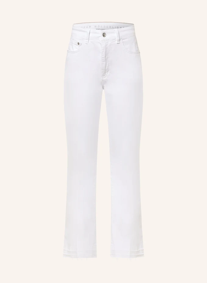 Расклешенные джинсы dream kick Mac, белый