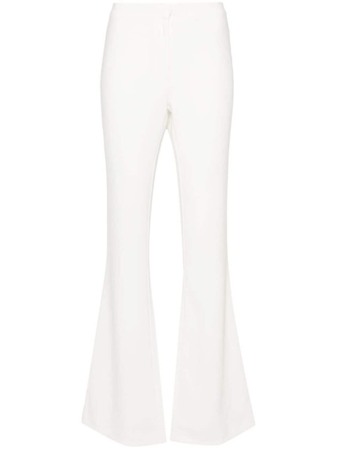 

ANDREĀDAMO flared-design trousers, белый