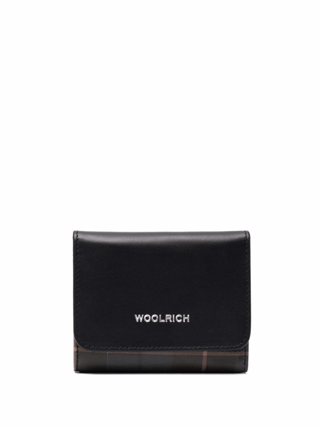 

Woolrich кошелек с узором тартан, черный