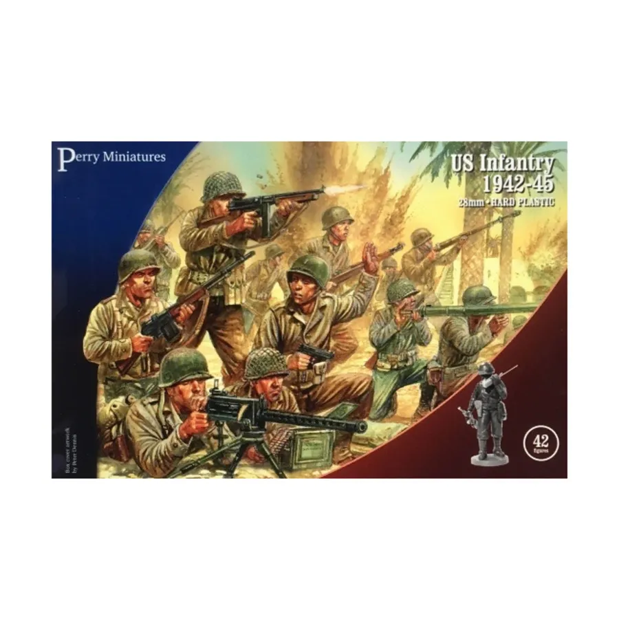 

Пехота США 1942-45 гг., Historical Miniatures - World War II (28mm)