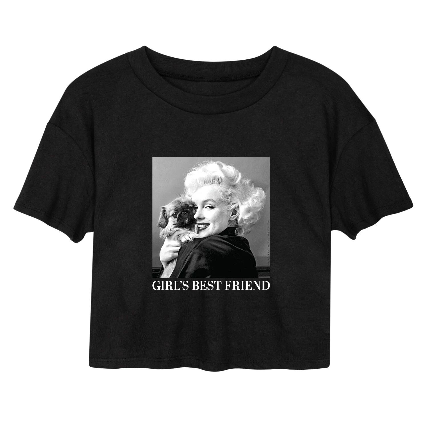 

Укороченная футболка с Мэрилин Монро для юниоров "Girls Best Friend" Licensed Character