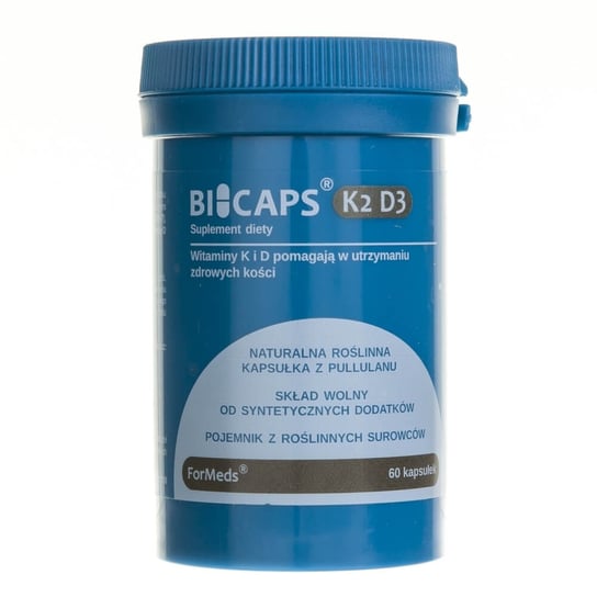 Formeds, Биологически активная добавка Bicapos K2 D3, 60 капсул биологически активная добавка vitateka кальций d3 k2 60 шт