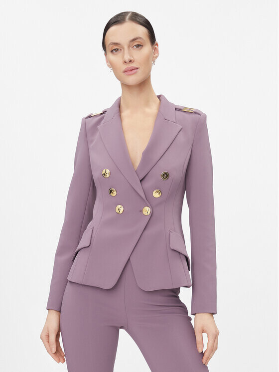 

Узкая куртка Elisabetta Franchi, фиолетовый