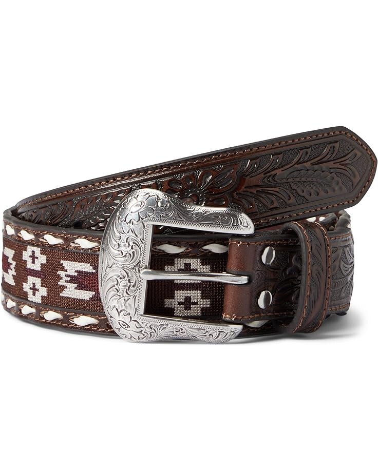 

Ремень M&F Western Nocona Southwestern Fabric with Lace, коричневый