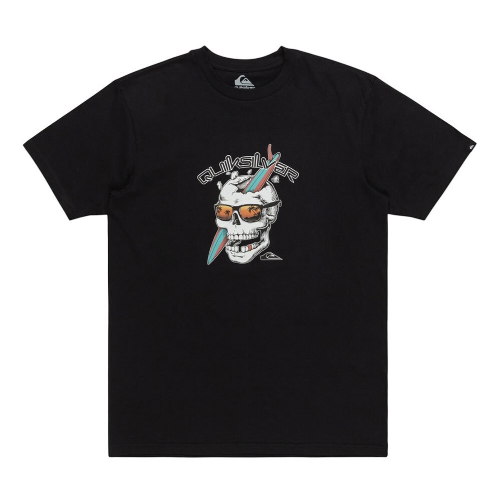 

Футболка с коротким рукавом Quiksilver One Last Surf, черный