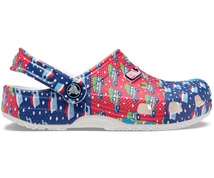 

Классические сабо с виноградной лозой Crocs детские, цвет White / Multi