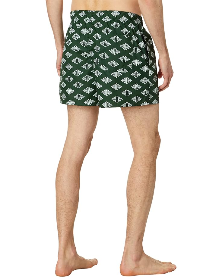 

Шорты для плавания Lacoste Taffeta Swim Shorts, цвет Green/Flour