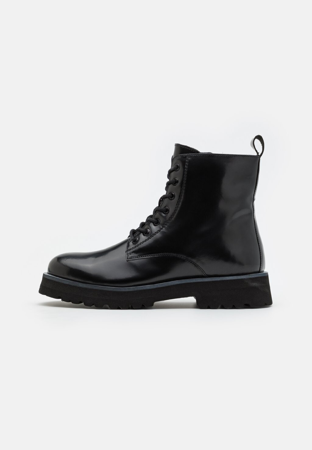 

Ботильоны на шнуровке Leather Zign Studio, черный