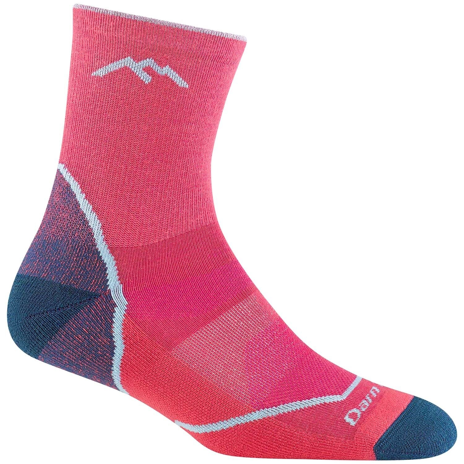 

Носки Darn Tough Hiker Jr. Micro Lightweight Cushion Crew, цвет Raspberry