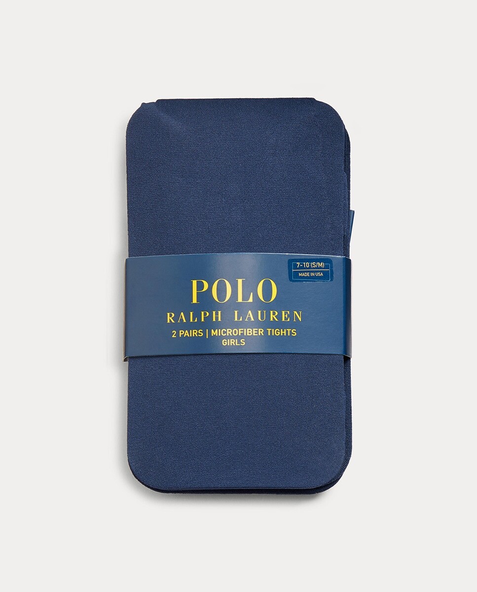 

Набор из 2 темно-синих купальников для девочек. Polo Ralph Lauren, темно-синий