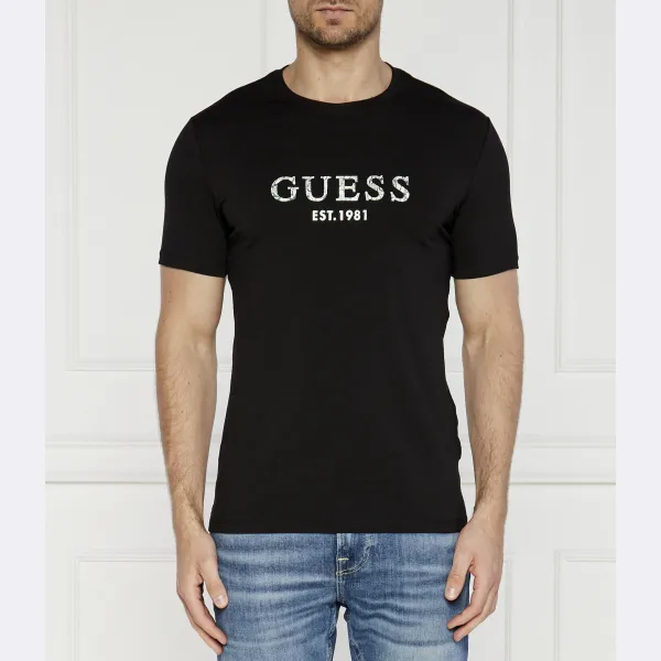 

Облегающая футболка Guess, черный