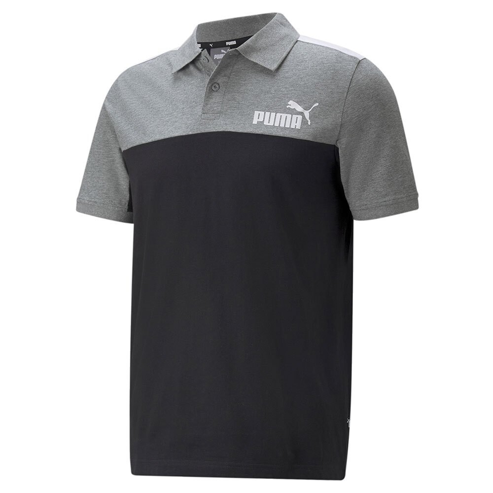 

Поло с коротким рукавом Puma Ess+ Block, черный