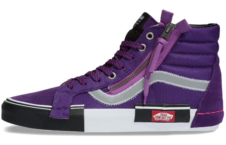 

Кроссовки унисекс Vans SK8 HI Фиолетовый/Черный