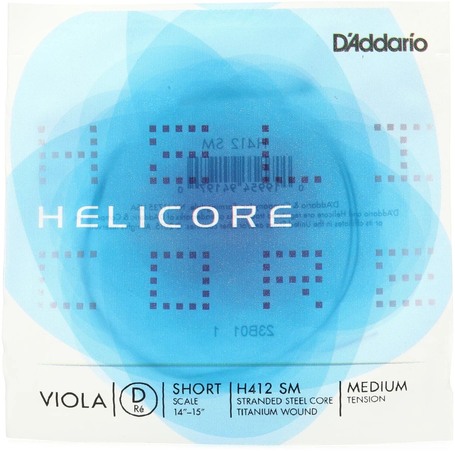 

D'Addario H412 SM Helicore Альтовая струна ре - короткая мензура