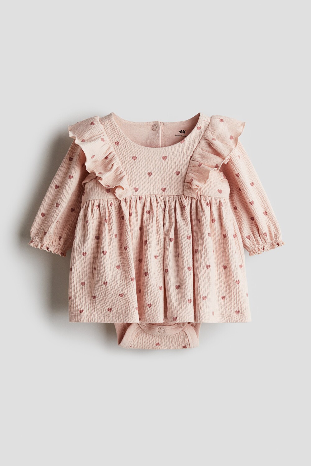 

Боди платье H&M, розовый