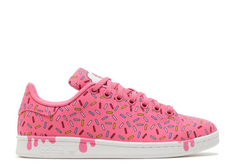 

Кроссовки Adidas THE SIMPSONS X STAN SMITH J 'DONUT SPRINKLES', розовый