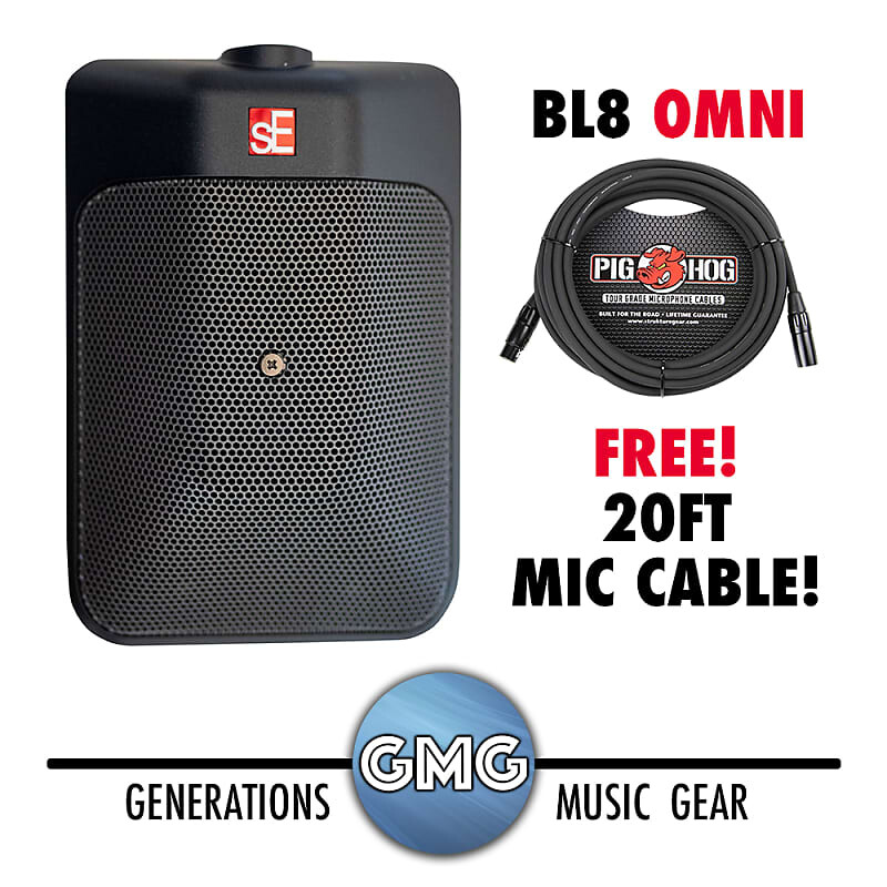 

Микрофон поверхностный sE Electronics BL8 Cardioid Boundary Microphone