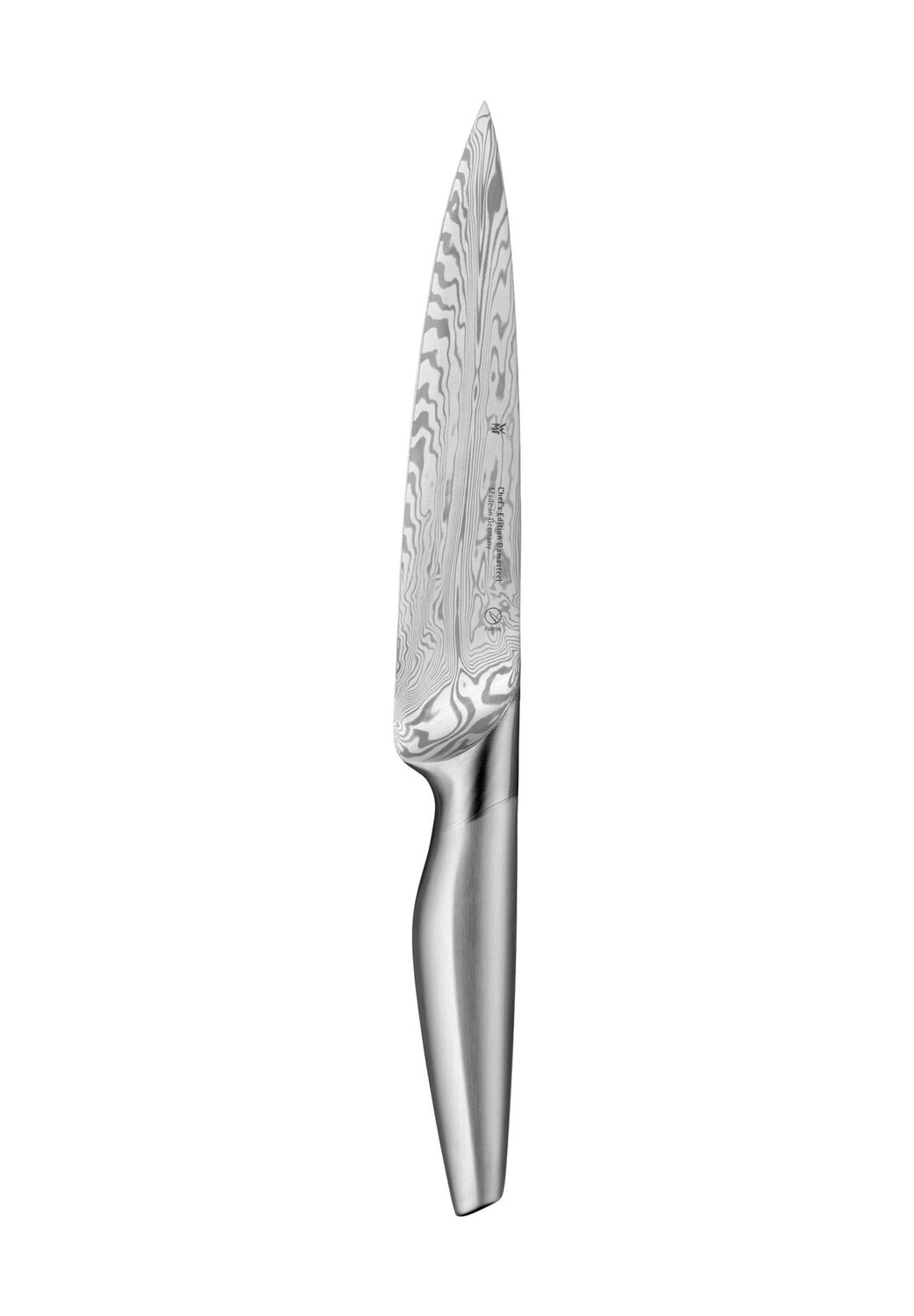 

Нож для мяса Chef's Edition Damasteel Wmf, серебристо-черный