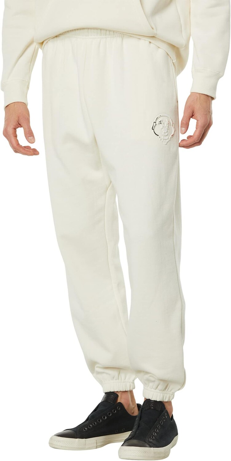 

Джоггеры с лицом Будды True Religion, цвет Winter White