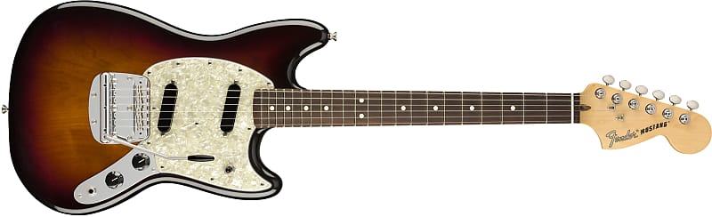Электрогитара Fender American Performer Mustang - 3-Color Sunburst фото