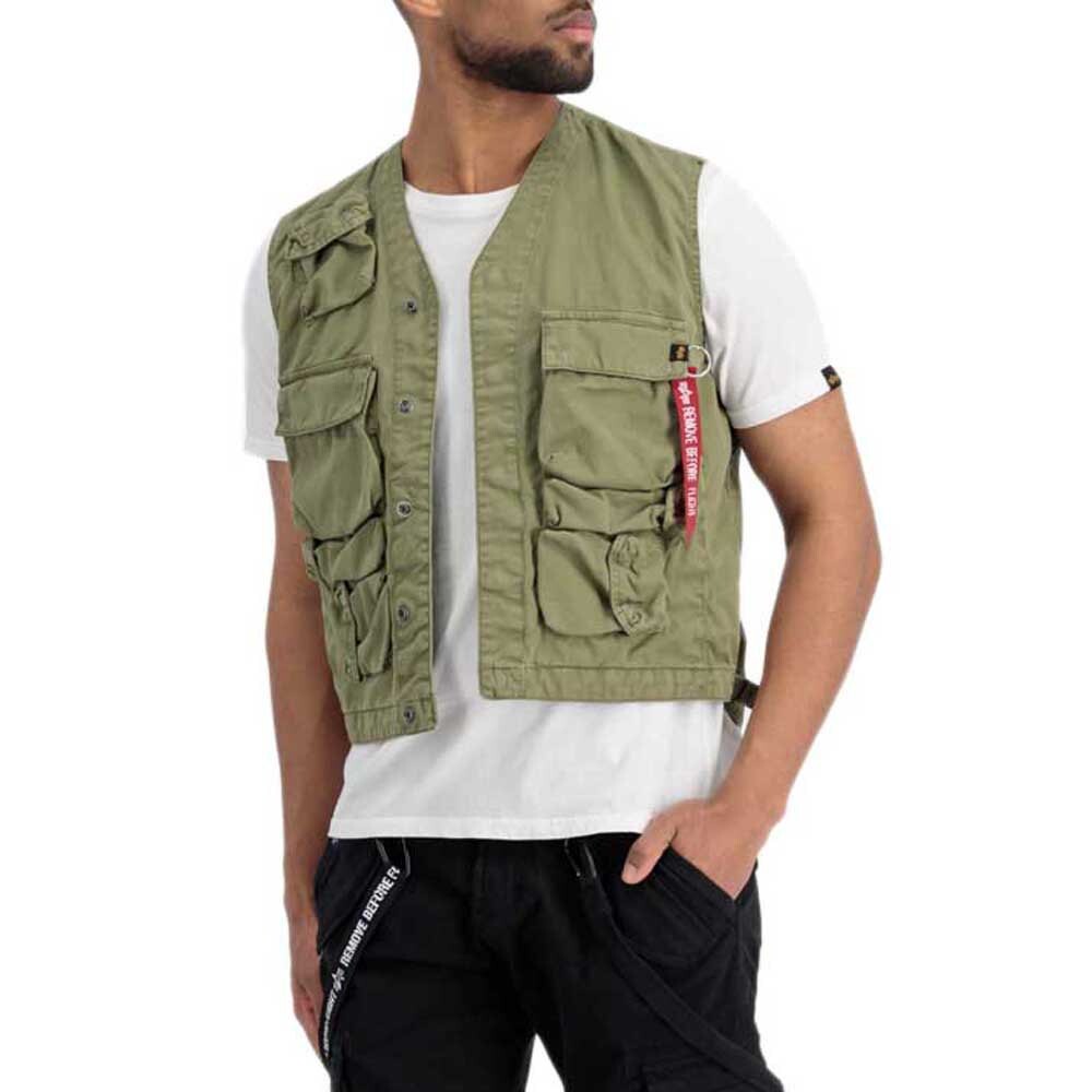 

Жилет Alpha Industries Military, зеленый