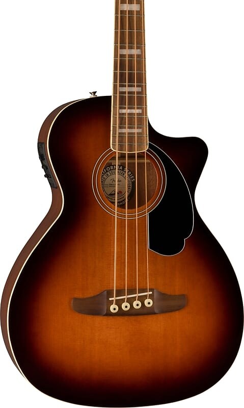 Басс гитара Fender Kingman Short-Scale Acoustic-Electric Bass Guitar, Shaded Edge Burst