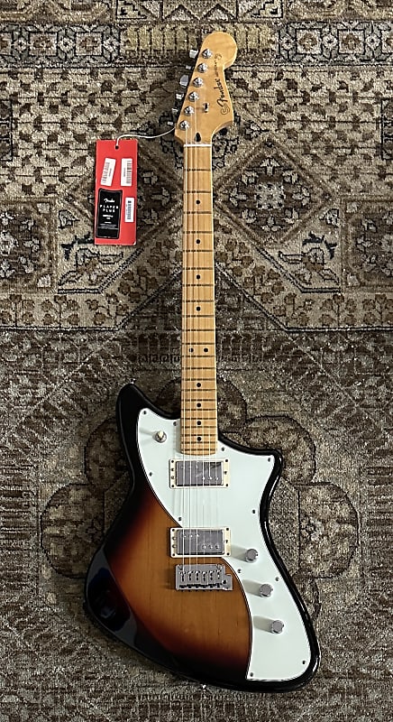 Электрогитара Fender Player Plus Meteora HH in 3-Color Sunburst w/ Gig Bag, Pro Setup #4519