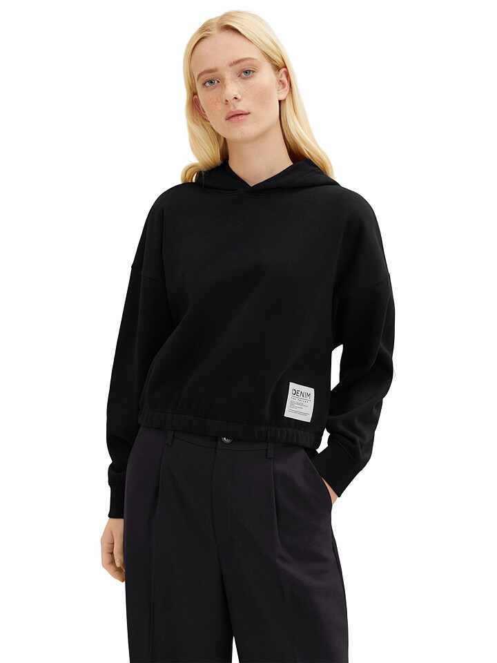 

Толстовка Tom Tailor Hoodie, черный