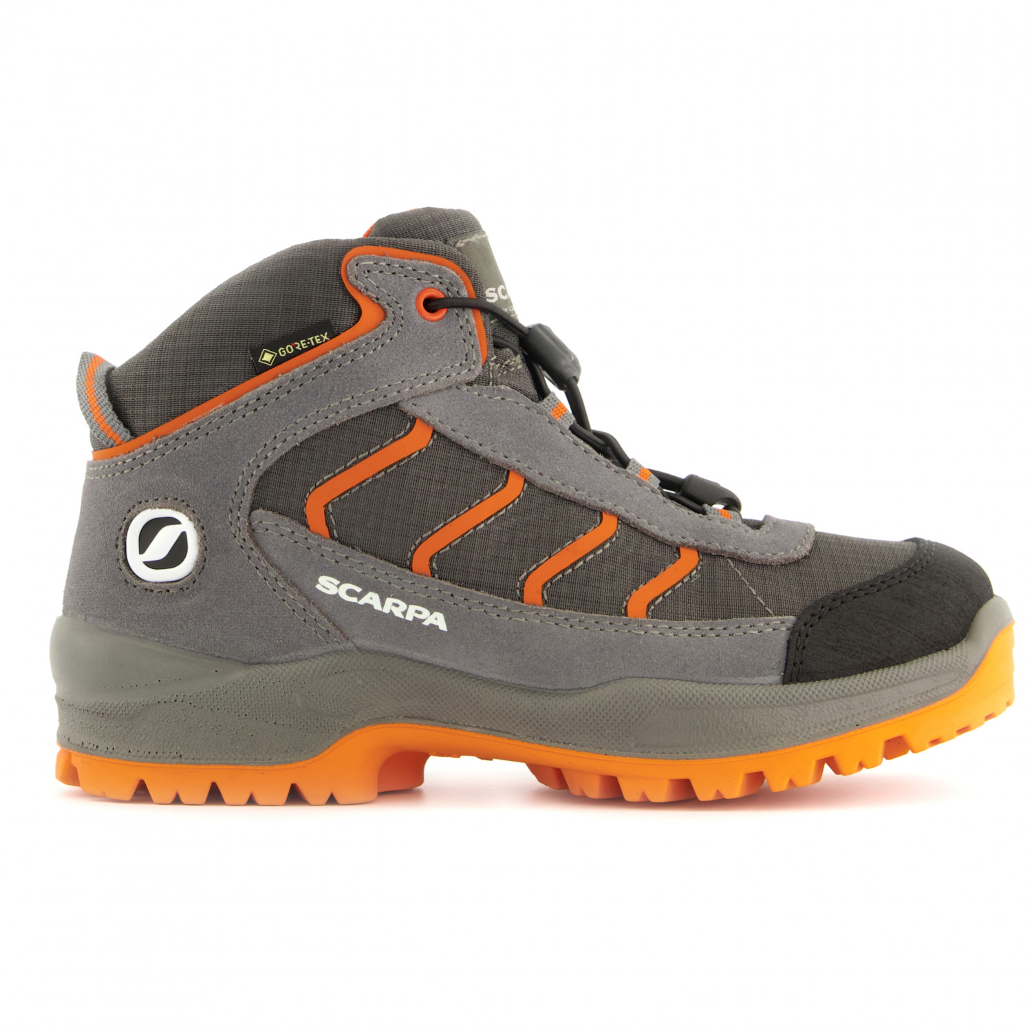 Ботинки для прогулки Scarpa Kid's Mistral GTX, цвет Gray/Orange