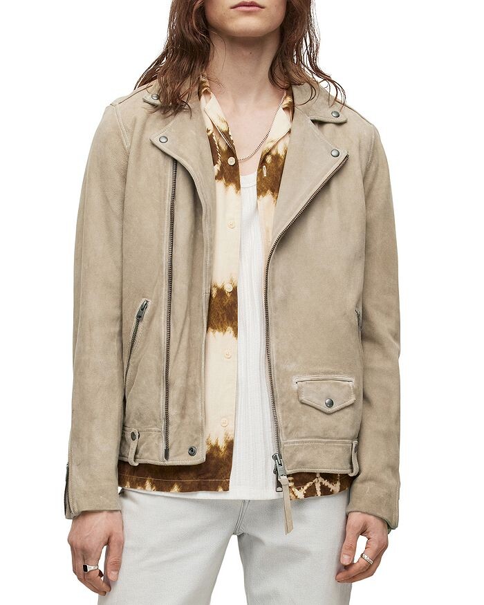 

Замшевая байкерская куртка Milo ALLSAINTS