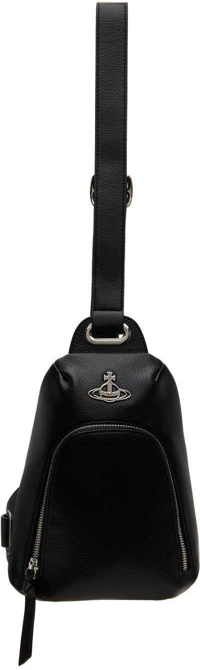 Черная сумка-слинг , цвет Black Vivienne Westwood