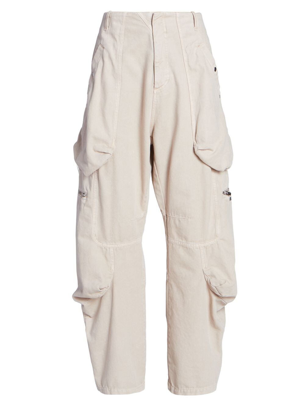 

Брюки-карго с круассаном Jacquemus, бежевый