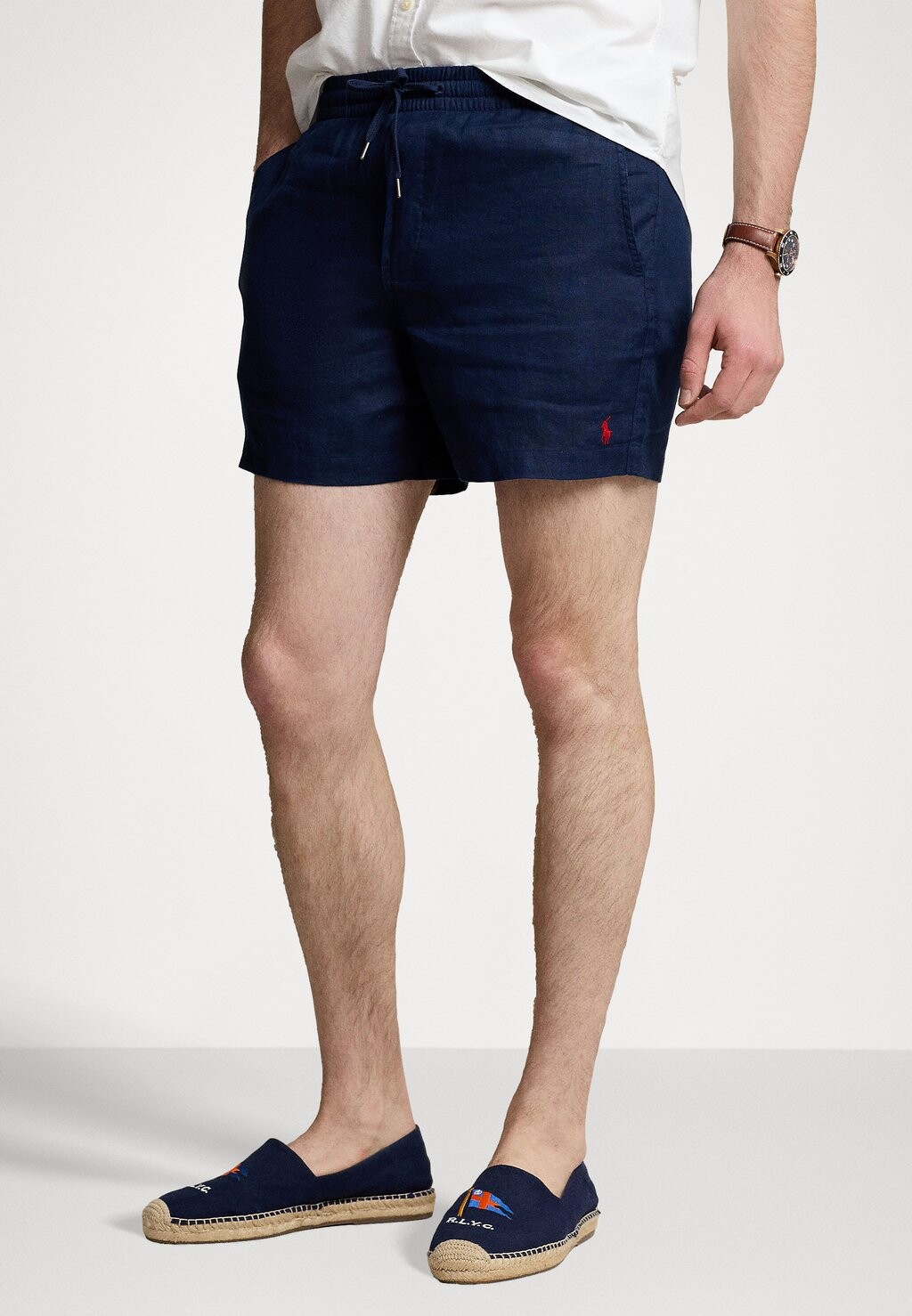 

Шорты PREPSTERS FLAT FRONT Polo Ralph Lauren, цвет newport navy