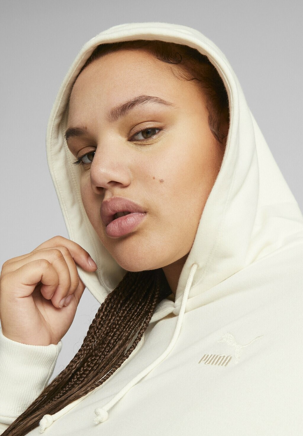 

Толстовка Puma CLASSICS CROPPED, цвет no color