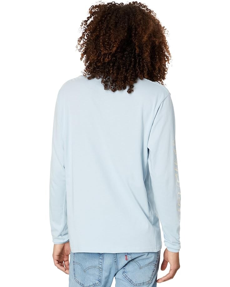 

Футболка с длинным рукавом Rip Curl Fade Out Icon Long Sleeve Tee, цвет Yucca