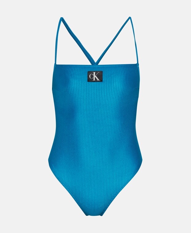 

Купальник Calvin Klein Swimwear, синий