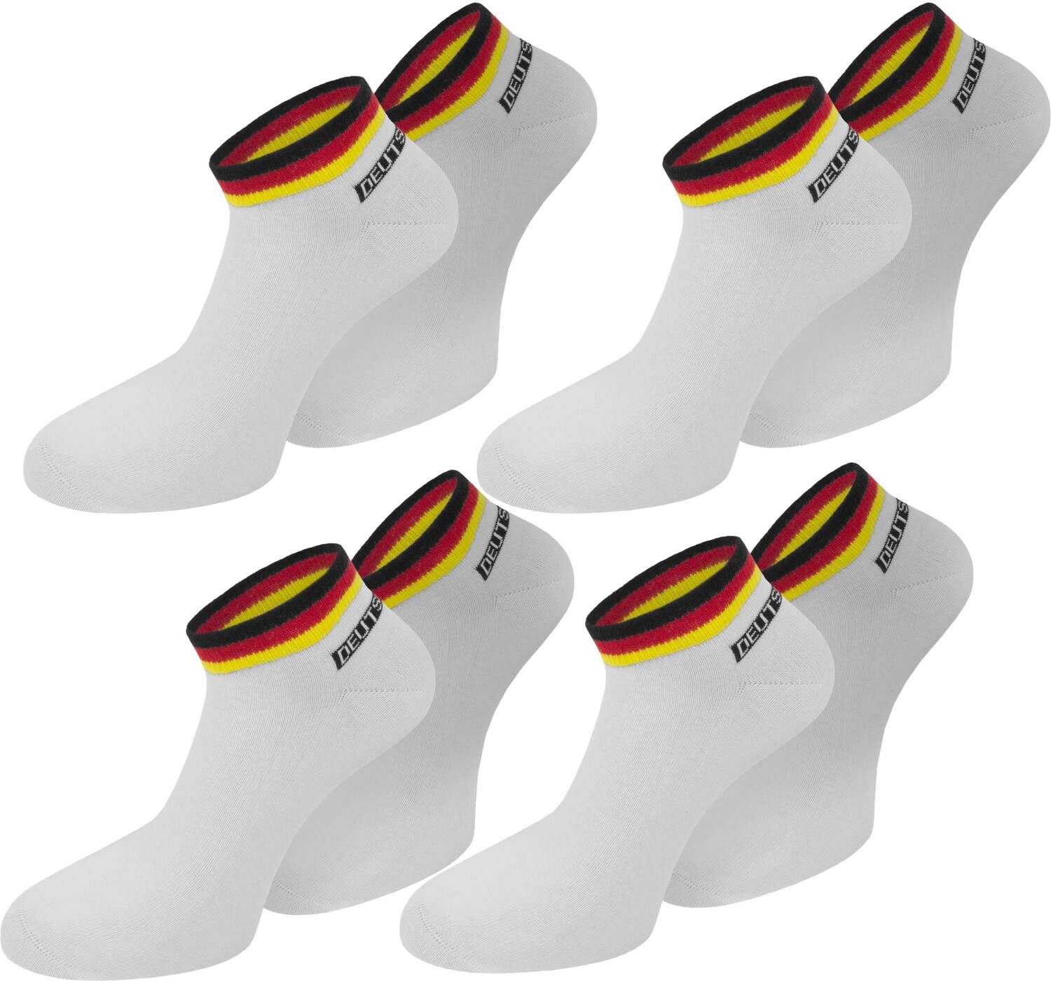 

Носки normani 8 шт Deutschland Sneaker, белый